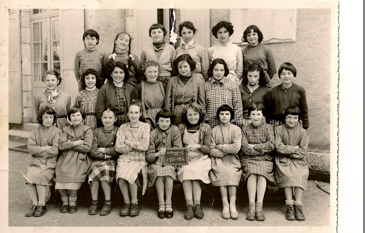 école de filles 1956