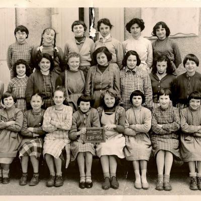 école de filles 1956