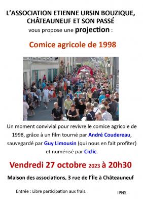 Affiche comice agricole