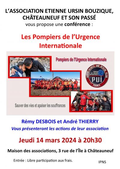 Affiche pompiers